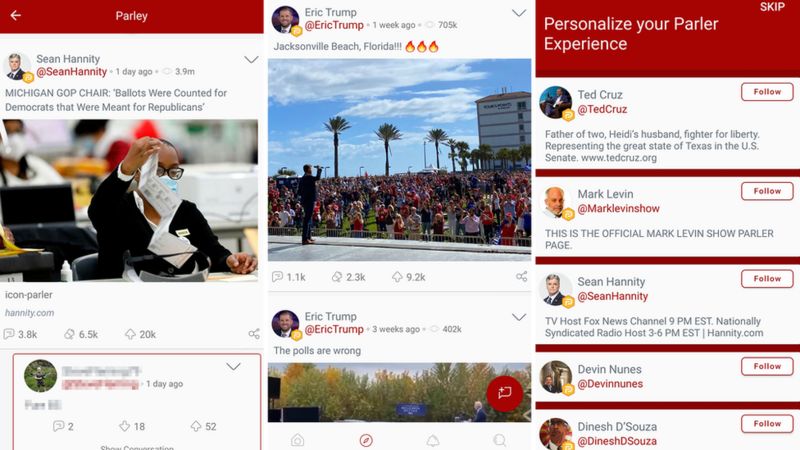 Parler Social Network Tops App Store Amid Twitter & Facebook Censorship Complaints