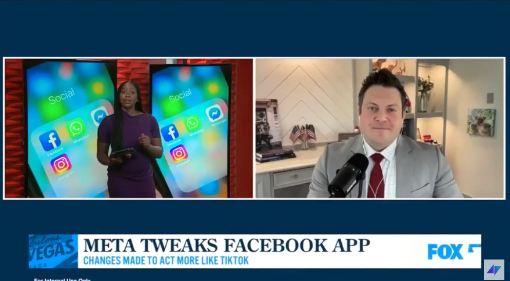 Fox 5 Las Vegas: Meta Tweaks Facebook App