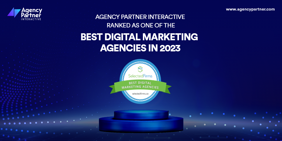 Agency Partner Interactive Ranked 5th Best Digital Marketing Agency in USA by SelectedFirms