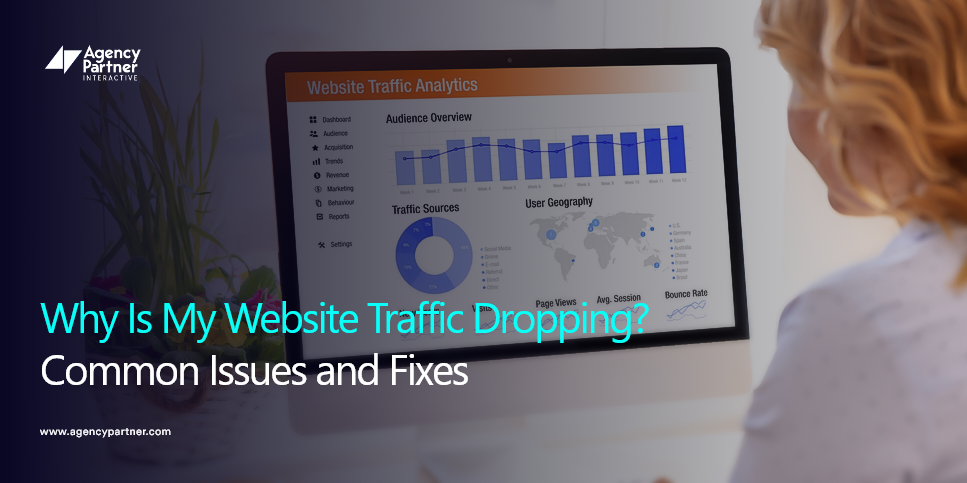 Why Is My Website Traffic Down? Is your website traffic dropping? Here are some common Issues and Fixes.