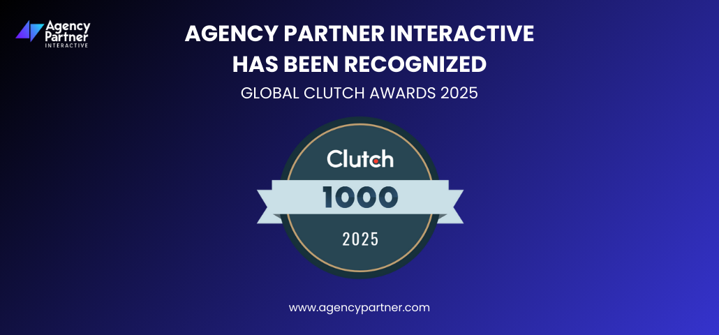Agency Partner Interactive Recognized by Clutch Global Awards 2025