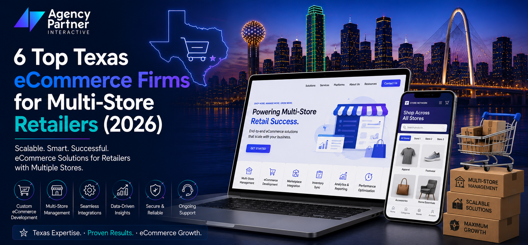 6 Top Texas eCommerce Firms for Multi-Store Retailers (2026)