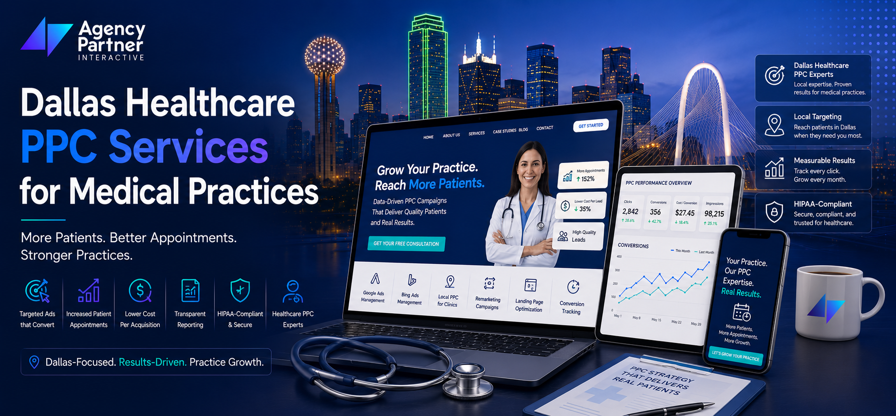 Dallas Healthcare PPC Services for Medical Practices