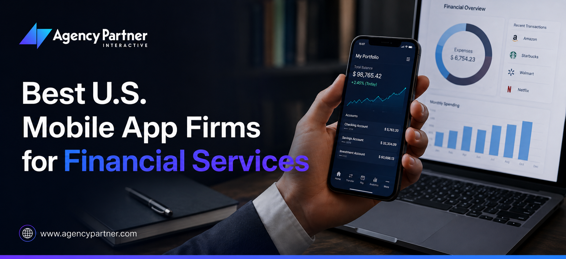 6 Best U.S. Mobile App Firms for Financial Services in 2026
