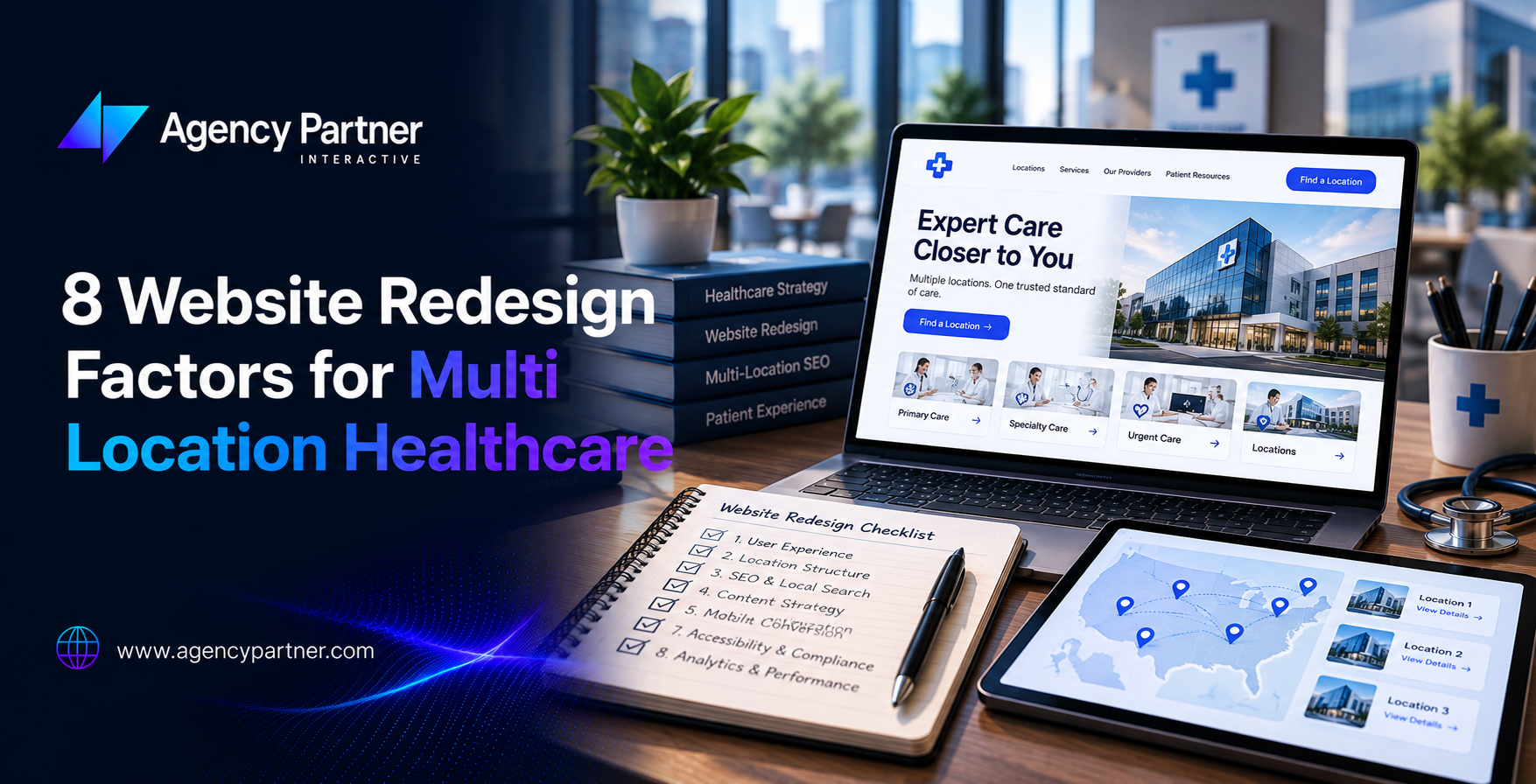 8 Website Redesign Factors for Multi Location Healthcare